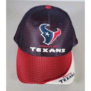 Vintage Houston Texans Strapback Hat Drew Pearson Mesh Y2K NFL Game Day Cap